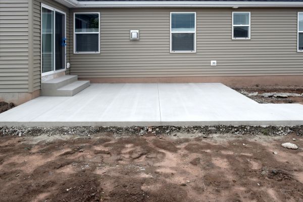 Cement Pad Installation in Columbia
