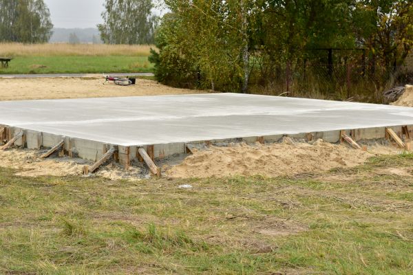 Concrete Base Installation in Columbia