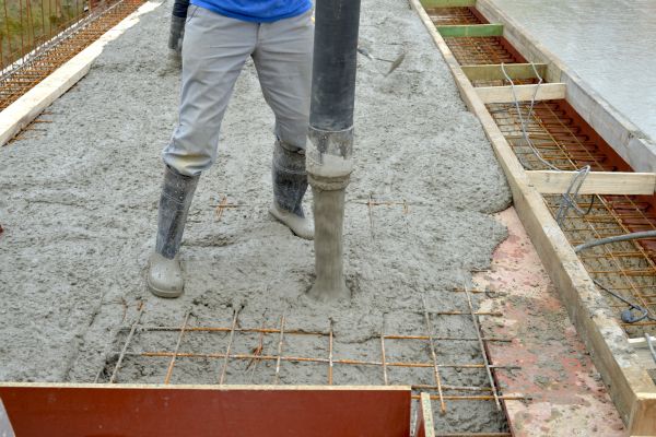 Concrete Base Construction in Columbia