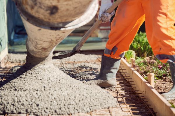 Poured Concrete Installation in Columbia