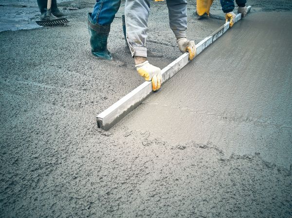 Cement Slab Installation in Columbia