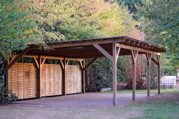Carport Concrete Installation in Columbia