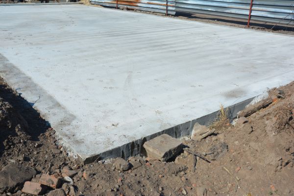 Concrete Pad Construction in Columbia