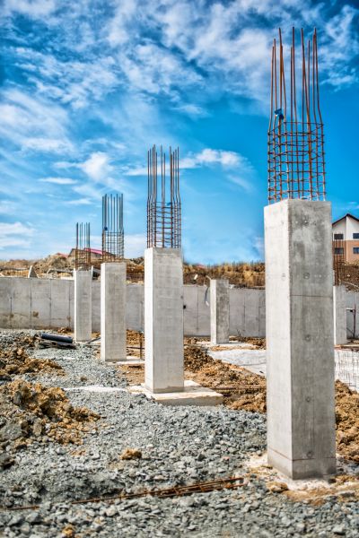 Concrete Footer Pouring in Columbia