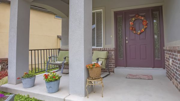 Porch Concrete Laying in Columbia