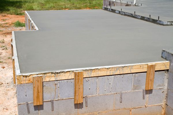 Concrete Slab Installation in Columbia