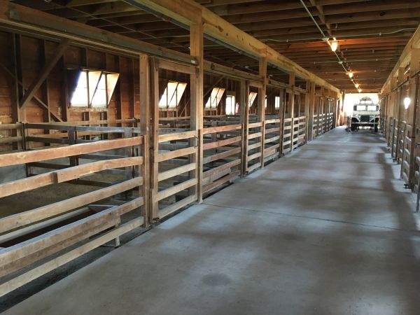 Barn Slab Construction in Columbia
