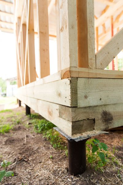 Barn Footing Installation in Columbia