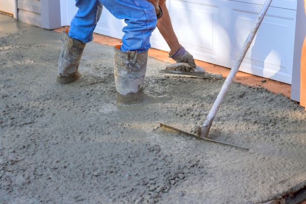 Driveway Slab Construction in Columbia