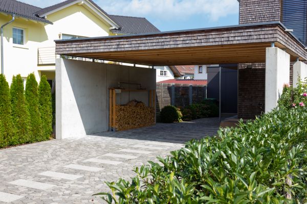 Carport Pad Construction in Columbia
