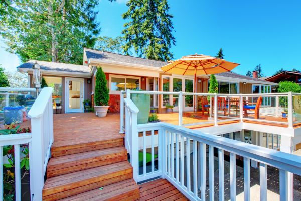 Patio Staircase Installation in Columbia